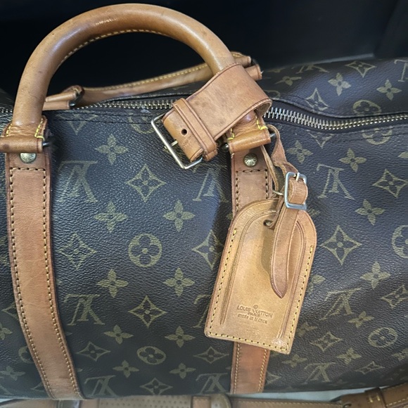 Authentic Louis Vuitton Keepall 50 Bandouliere Travel Bag with Strap - Picture 5 of 17